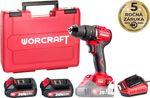 Skrutkovač Worcraft CHD-S20LiBCM ShareSYS, 20V, 60Nm, 2x Li-ion 2 Ah, 1x nabíjačka, bezuhlíkový, SET