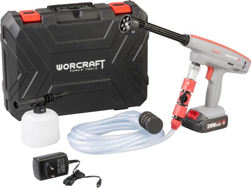 SET Pištoľ Worcraft CPC-S20LiEM, ShareSYS, vysokotlakový, 1x akumulátor 2,0 Ah, 1x nabíjačka