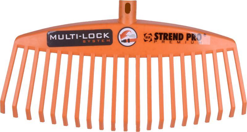 Hrable Strend Pro MULTI-LOCK system LR65, 420 mm, na lístie, plastové