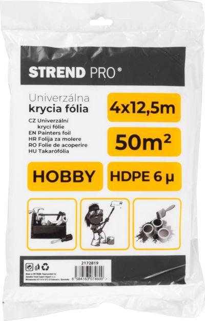 Fólia krycia, maliarska, 4x12,5 m, 6µ, zakrývacia