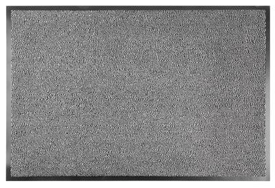 Rohožka  pred dvere, 60x90 cm, čierna/sivá
