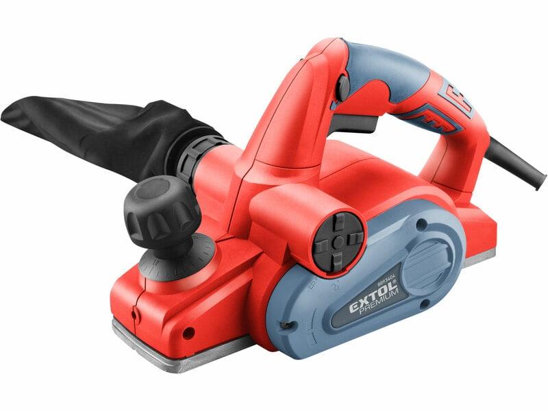 Hoblík falcovací, 710W, nôž 82x3mm, 17000 ot/min, EXTOL PREMIUM