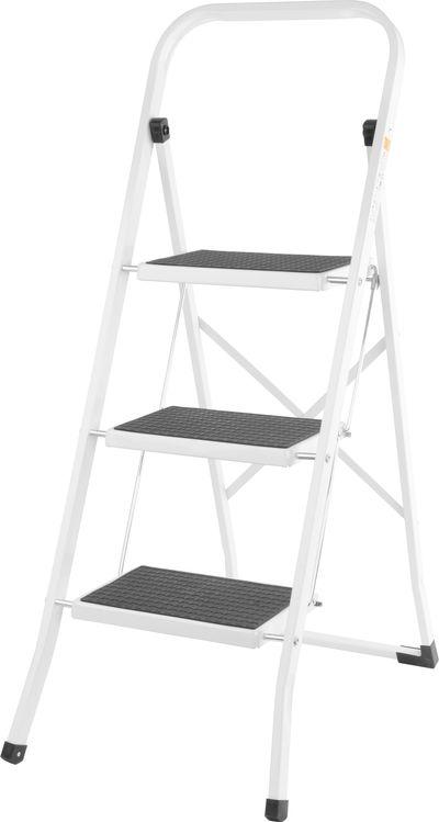 Schodíky LFD110 3 stupienkové, oceľové, EN14183, nosn. 150 kg