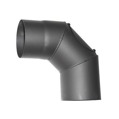  Koleno dymové hrubostenné 120/90/1,5mm čistiaci otvor