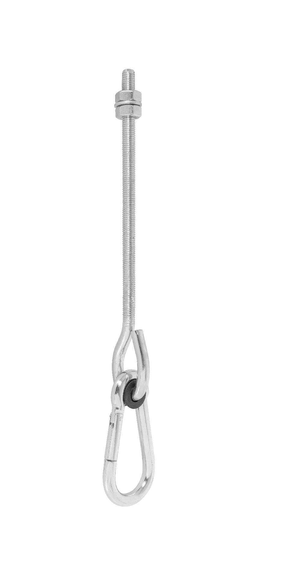 Hák hojdačkový M10x310mm s karabínou