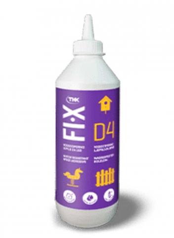 Lepidlo na drevo FIX D4 500g TKK
