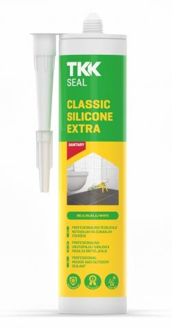 Silikón sanitárny 300ml transparentný TKK