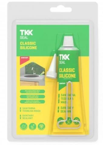 Silikon sanitárny 60ml biely TKK