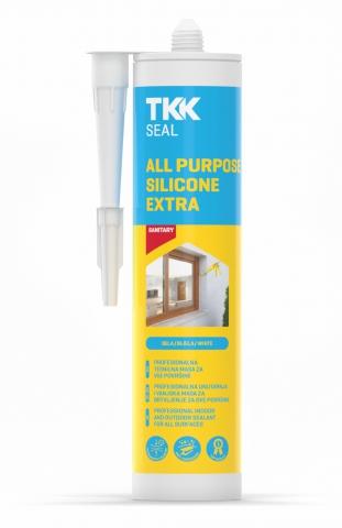 Silikón neutrálny 300ml transparentný TKK