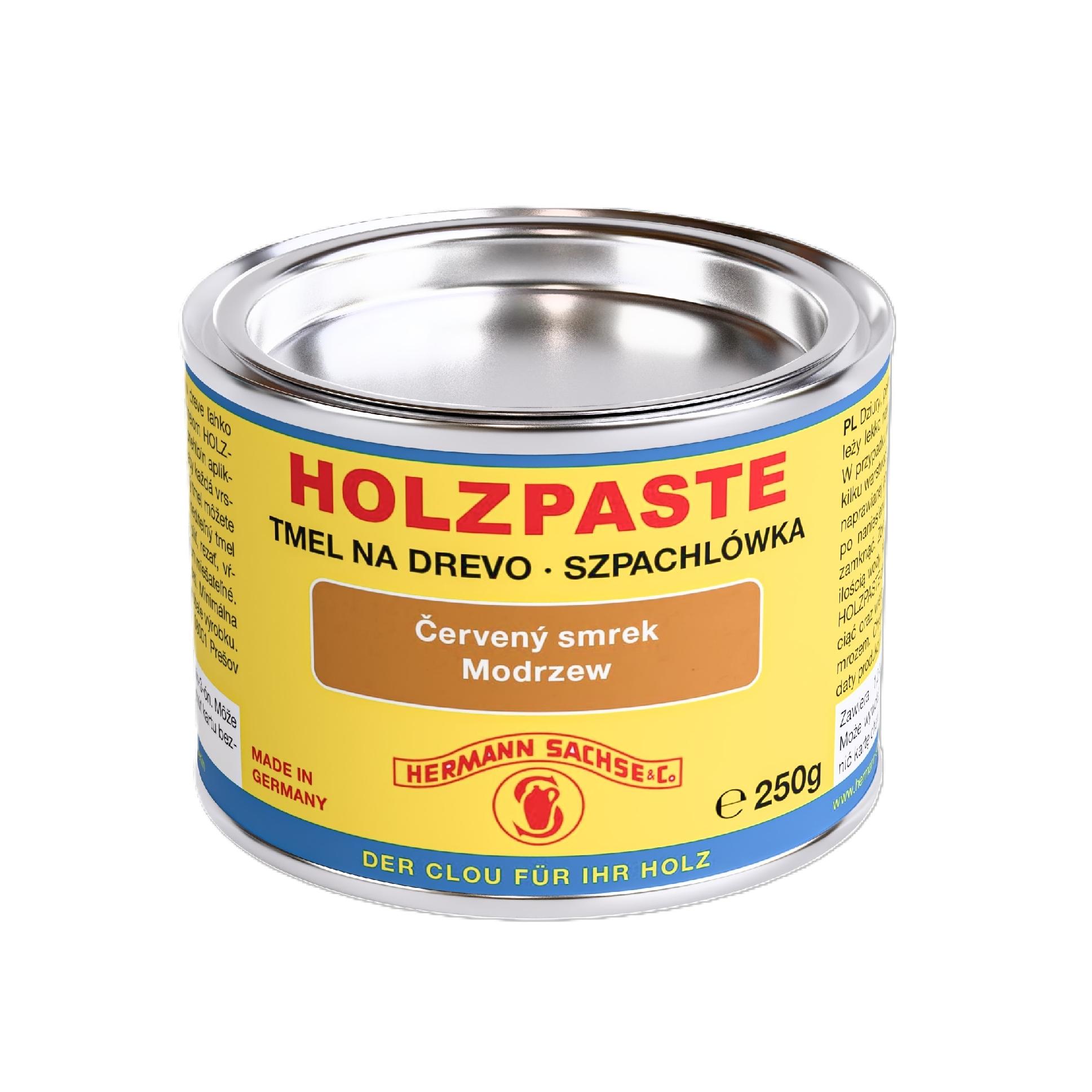 TMEL NA DREVO – HOLZPASTE, 250g červený smrek