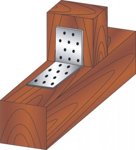  Uholník perforovaný 100x100x100mm