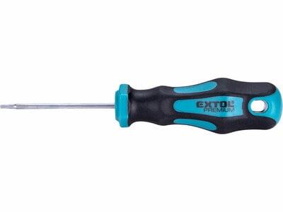 Skrutkovač TORX, magnetický, T9x60mm, CrV, EXTOL PREMIUM