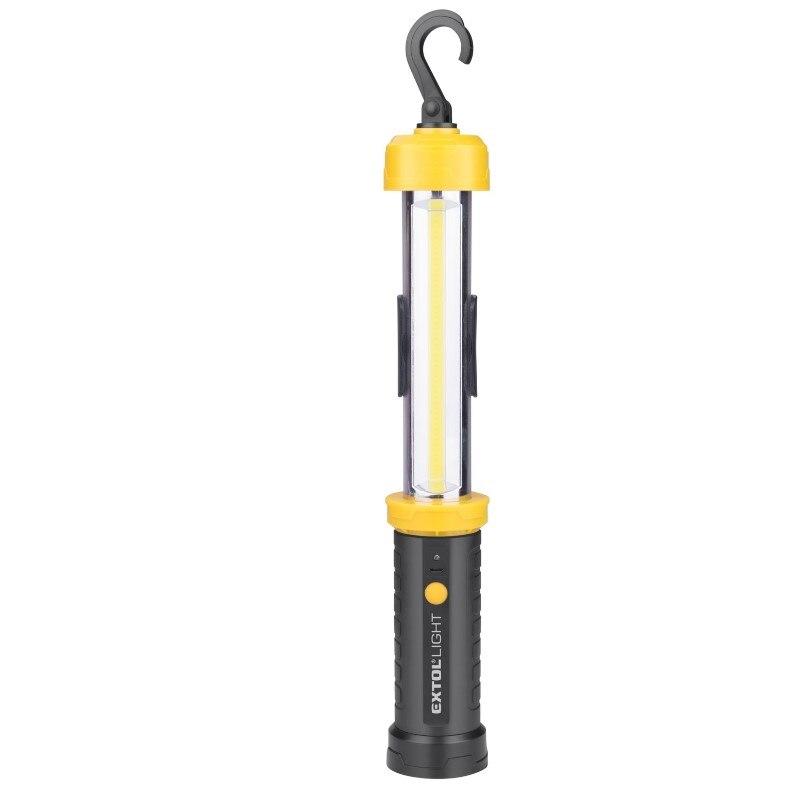 Svietidlo montážne nabíjateľné, COB LED, 350lm, 3,7V/2Ah Lion, USB nabíjanie, EXTOL LIGHT