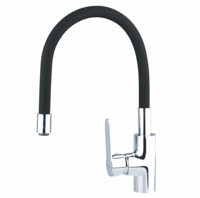 Batéria stojanková, flexibilné horné rameno čierne, 550mm, BALLETTO
