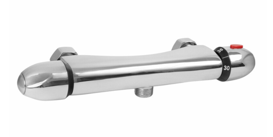 Batéria sprchová termostatická, 150mm, lesklý chróm, 150mm, VITTORIA