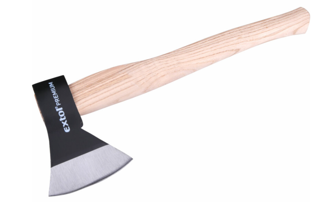Sekera drevená slovenská násada, 600g, 400mm, EXTOL PREMIUM