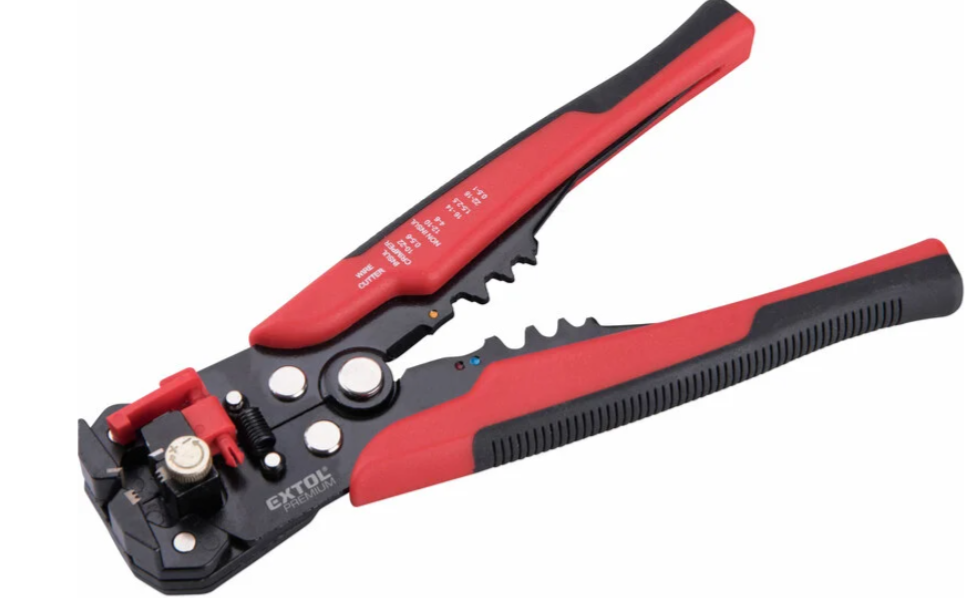 Kliešte odizolovacie a krimpovacie automatické, 210mm, 0,2-6,0mm², EXTOL PREMIUM