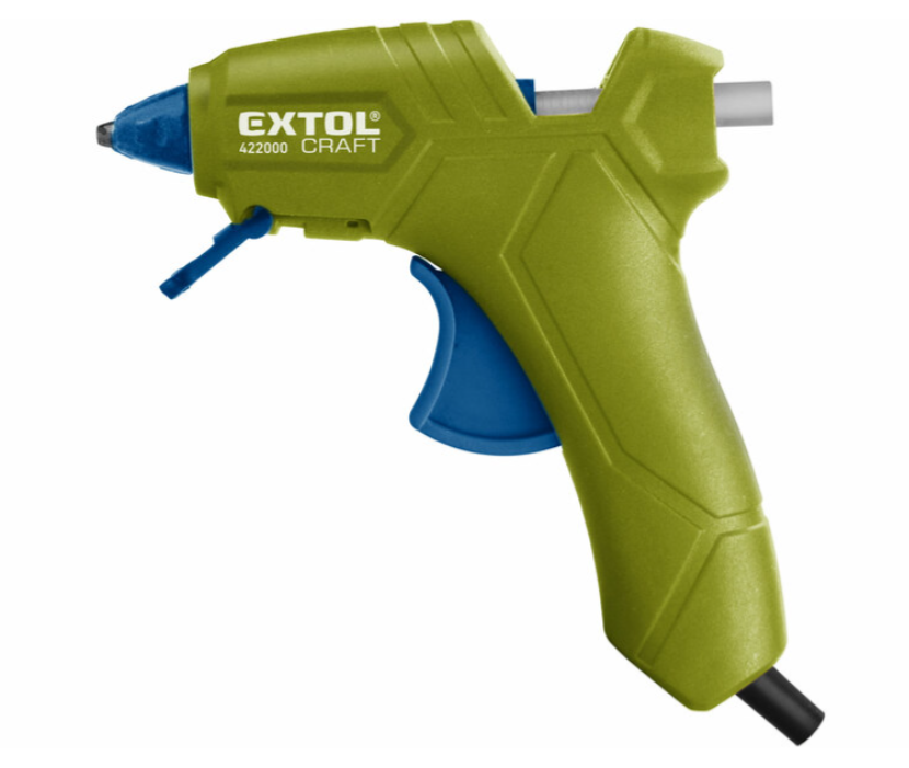 Pištoľ lepiaca tavná, 70W, Ø7,2mm, EXTOL CRAFT