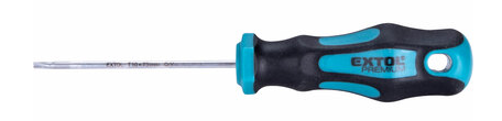 Skrutkovač TORX, magnetický, T10x75mm, CrV, EXTOL PREMIUM